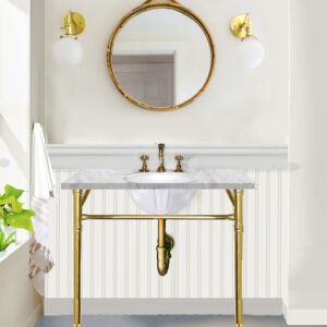 Nantucket Sinks GB-13x10-W Glazed Bottom 13 Inch X 10 Inch Undermount Ceramic Sink In White