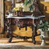 Design Toscano GR325 54 Inch Hapsburg Console Table with Marble Top