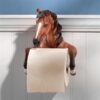 Design Toscano JQ10174 6 1/2 Inch Steady Stallion Toilet Paper Holder