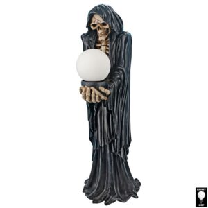 Design Toscano JQ6597 8 1/2 Inch Grim Reaper Illuminated Statue