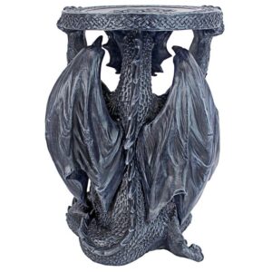 Design Toscano JQ8568 14 1/2 Inch Gothic Dragon of Netherly Boggs Table