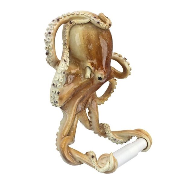 Design Toscano JQ8834 8 Inch Toilet Tentacles Toilet Paper Holder