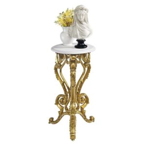 Design Toscano KY01416 15 Inch Palace of Versailles Pedestal Table