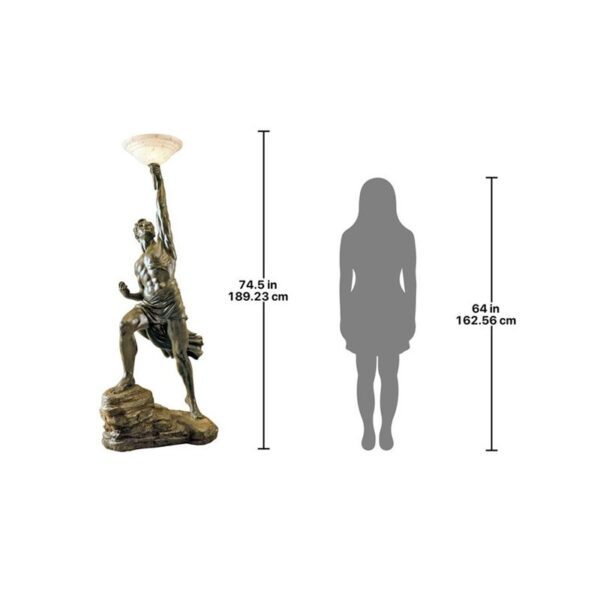 Design Toscano KY07954 30 Inch Prometheus Lamp