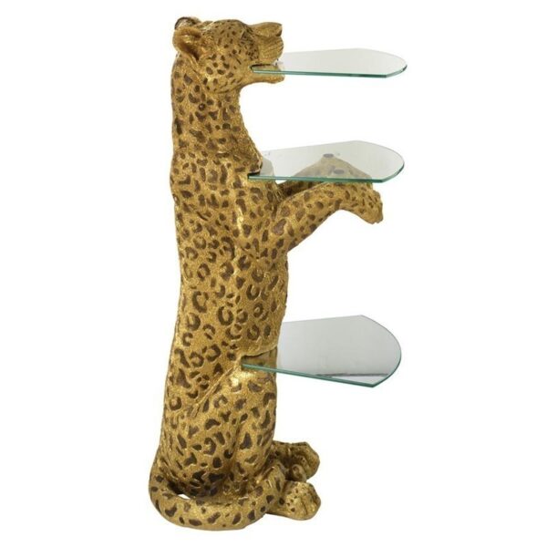 Design Toscano KY1872 23 1/2 Royal Egyptian Cheetah Pedestal Table