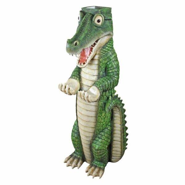 Design Toscano KY1888 15 Inch Postal Gator Mail Post Sleeve Statue