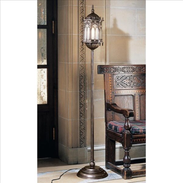 Design Toscano KY404761 14 1/2 Inch Aberdeen Manor Gothic Lantern Floor Lamp