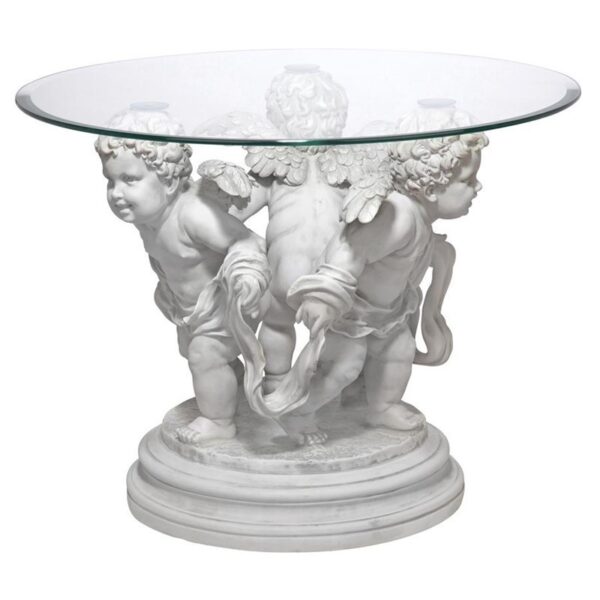 Design Toscano KY4114 24 Inch Berninis Cherubs Table