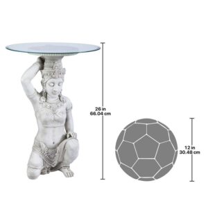 Design Toscano KY4129 18 1/2 Inch Thai Teppanom Beautiful Being Table