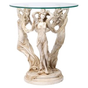 Design Toscano KY4621 18 Inch The Three Muses of Ancient Greece Table