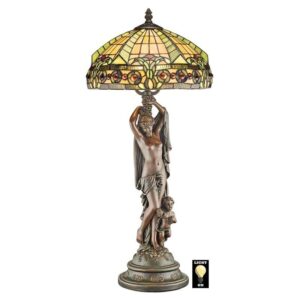 Design Toscano KY521 11 1/2 Inch Lucina Goddess of Light Desk Lamp