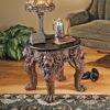 Design Toscano KY675 26 Inch Lord Raffles Lion Leg Side Table