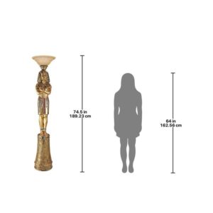 Design Toscano KY7953 16 Inch King Tut Floor Lamp