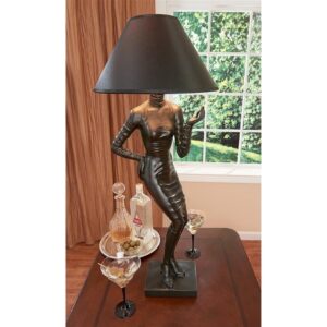 Design Toscano KY8032 13 Inch Table Top Mlle Haute Coutoure Lamp