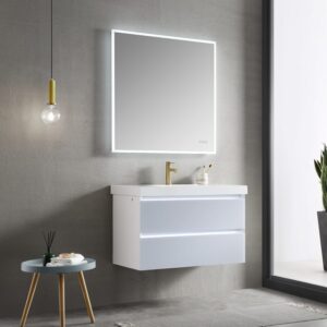 Blossom LED M2 3036 Beta 30 Inch LED Mirror with Frosted Sides