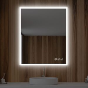 Blossom LED M2 3036 Beta 30 Inch LED Mirror with Frosted Sides