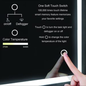 Blossom LED M8 3630 Lyra 36 Inch LED Mirror