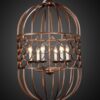 Legion Furniture LR6347-22 22 Inch Iron Chandelier in Antique Brass