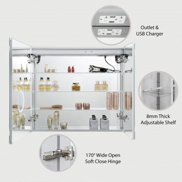 Blossom MCL2 3632 Asta 36 Inch LED Medicine Cabinet