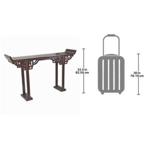 Design Toscano MH10694 54 Inch Forbidden City Asian Console Table