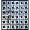 Legion Furniture MS-ALUMINUM15 Aluminum Tile in Silver and Black