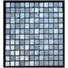 Legion Furniture MS-MIXED08 Mix Tile in Light Steel Blue with Silver