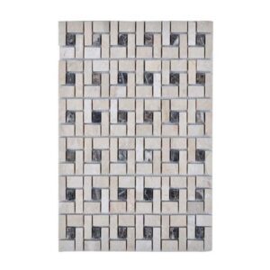 Legion Furniture MS-STONE03 Mosaic with Stone in Beige and Brown