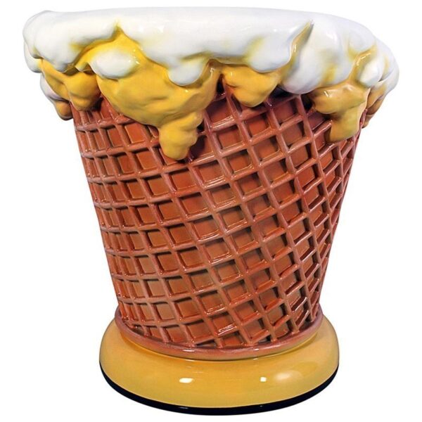 Design Toscano NE130020 26 Inch Ice Cream Cone Chair