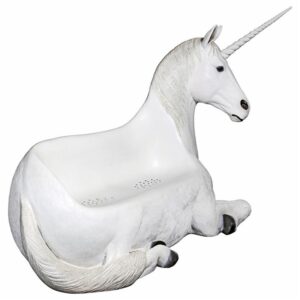 Design Toscano NE140001 71 Inch Mystical Unicorn Bench