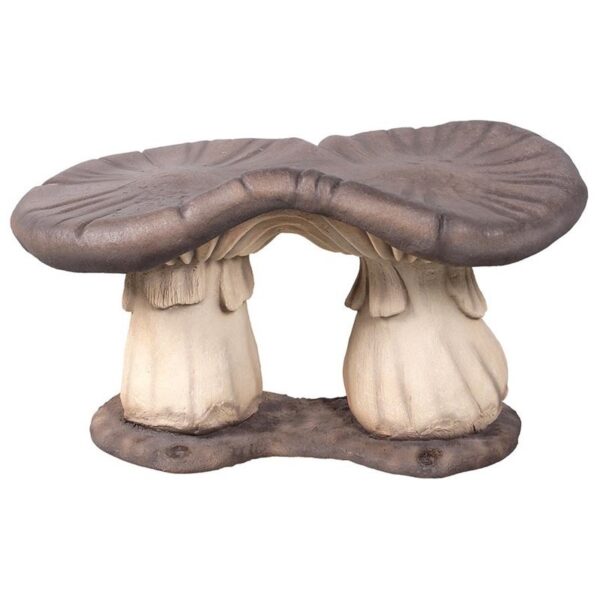 Design Toscano NE160013 37 1/2 Inch Mystic Mushroom Garden Bench