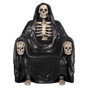 Design Toscano NE180195 37 Inch Seat of Death Grim Reaper Throne Chair