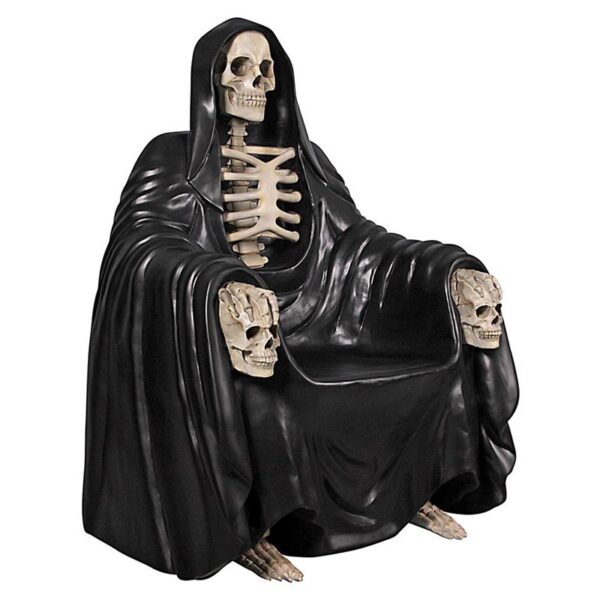 Design Toscano NE180195 37 Inch Seat of Death Grim Reaper Throne Chair