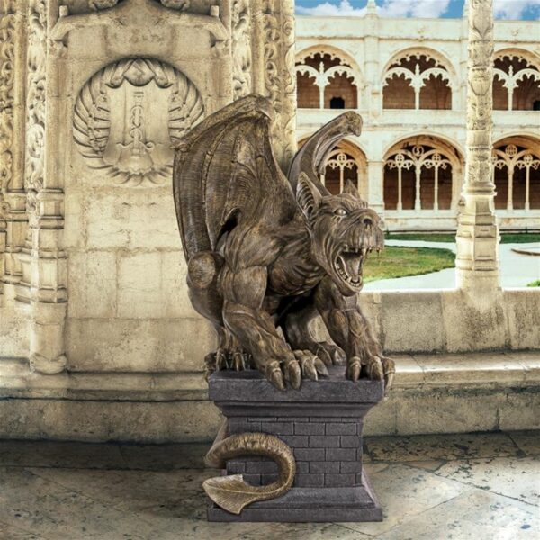 Design Toscano NE190048 46 Inch Manchesters Cathedral Gothic Chimera