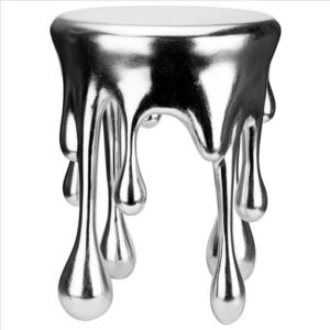 Design Toscano NE210024 16 Inch Splash Droplet Sculptural Side Table