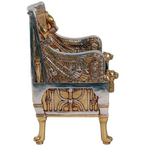 Design Toscano NE363274 25 Inch King Tut Egyptian Throne Chair