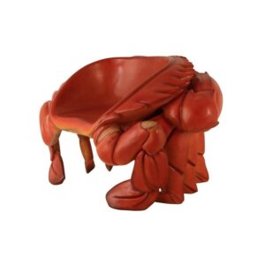 Design Toscano NE590079 44 Inch Spice Islands King Crab Chair - Red