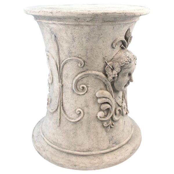 Design Toscano NE80168 16 Inch Flora Goddess of Spring Stool