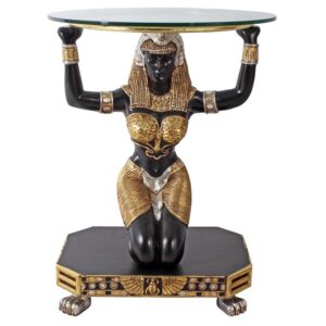 Design Toscano NE867002 21 Inch Egyptian Goddess Maat Console