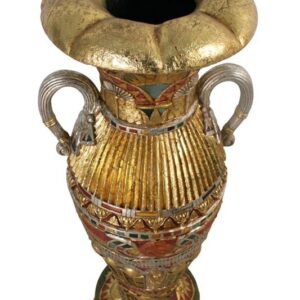 Design Toscano NE867045 22 Inch Temple of Luxor Grand Scale Egyptian Urn