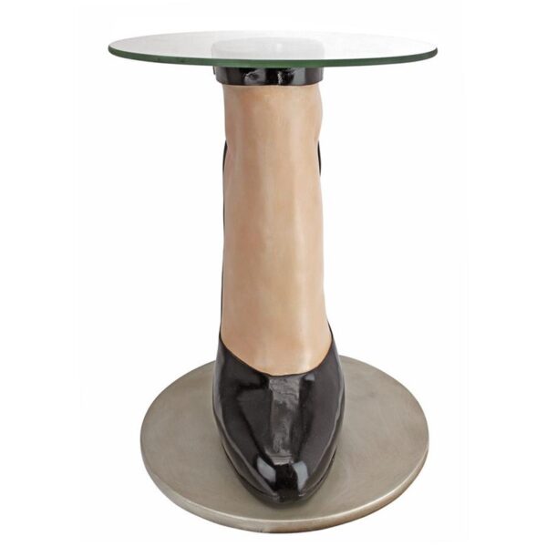 Design Toscano NG34916 16 Inch Stilettos Anyone Side Table