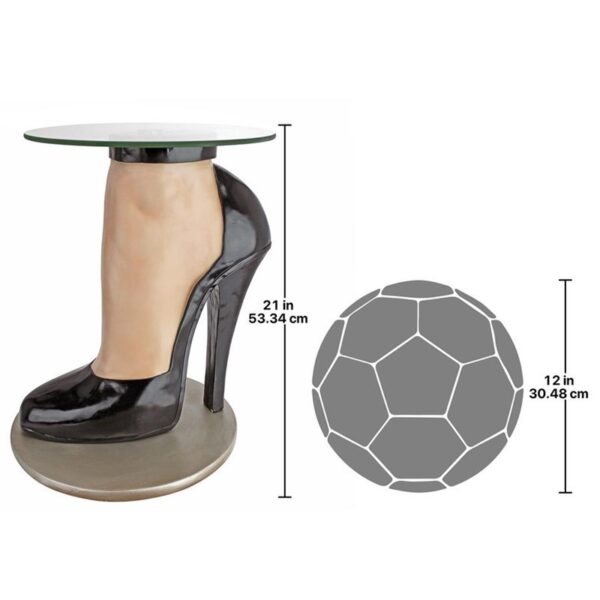 Design Toscano NG34916 16 Inch Stilettos Anyone Side Table