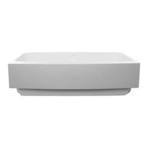 Nantucket Sinks NS-GSEZA32D Retrofit 31 Inch Glacierstone Double Bowl EZ Apron Kitchen Sink in White