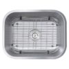 Nantucket Sinks NS09i-16 23 Inch Small Rectangle Single Bowl Undermount Stainless Steel Kitchen Sink - 16 Gauge