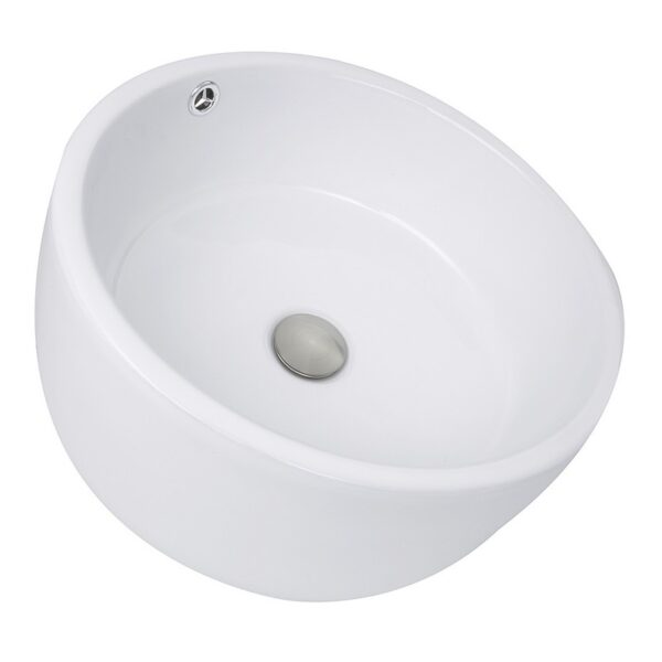 Nantucket Sinks NSV213 Brant Point 16 Inch Round Vessel Vanity Sink