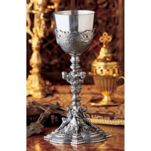 Design Toscano PA1004C Giant Cherub Goblet with Stones