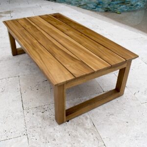 Panama Jack PJO-3601-NAT-CT Bali 43 Inch Teak Coffee Table - Brown