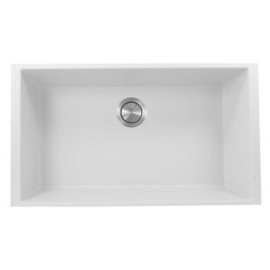 Nanatucket Sinks PR3320-UM Plymouth 33 Inch Undermount Granite Composite Sink