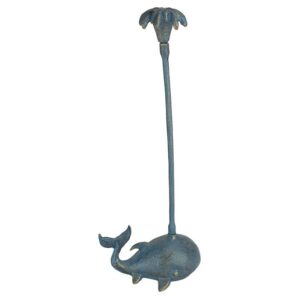 Design Toscano QH161079 6 1/2 Inch Whale of a Tale Paper Towel Holder