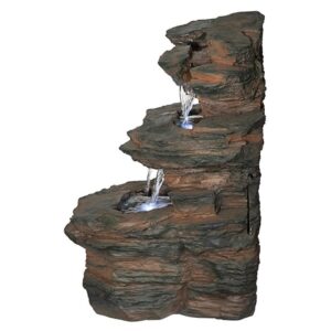 Design Toscano QN164050 16 Inch Ramrod Bluffs Waterfall Fountain