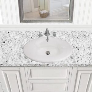 Nantucket RC70640W Regatta Collection Tortola Italian Fireclay Vanity Sink